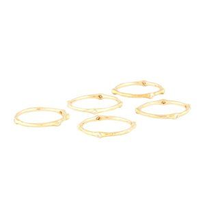 18KYELLOW GOLD DIAMOND STACKING BAND RINGS SOLD SEPARATELY